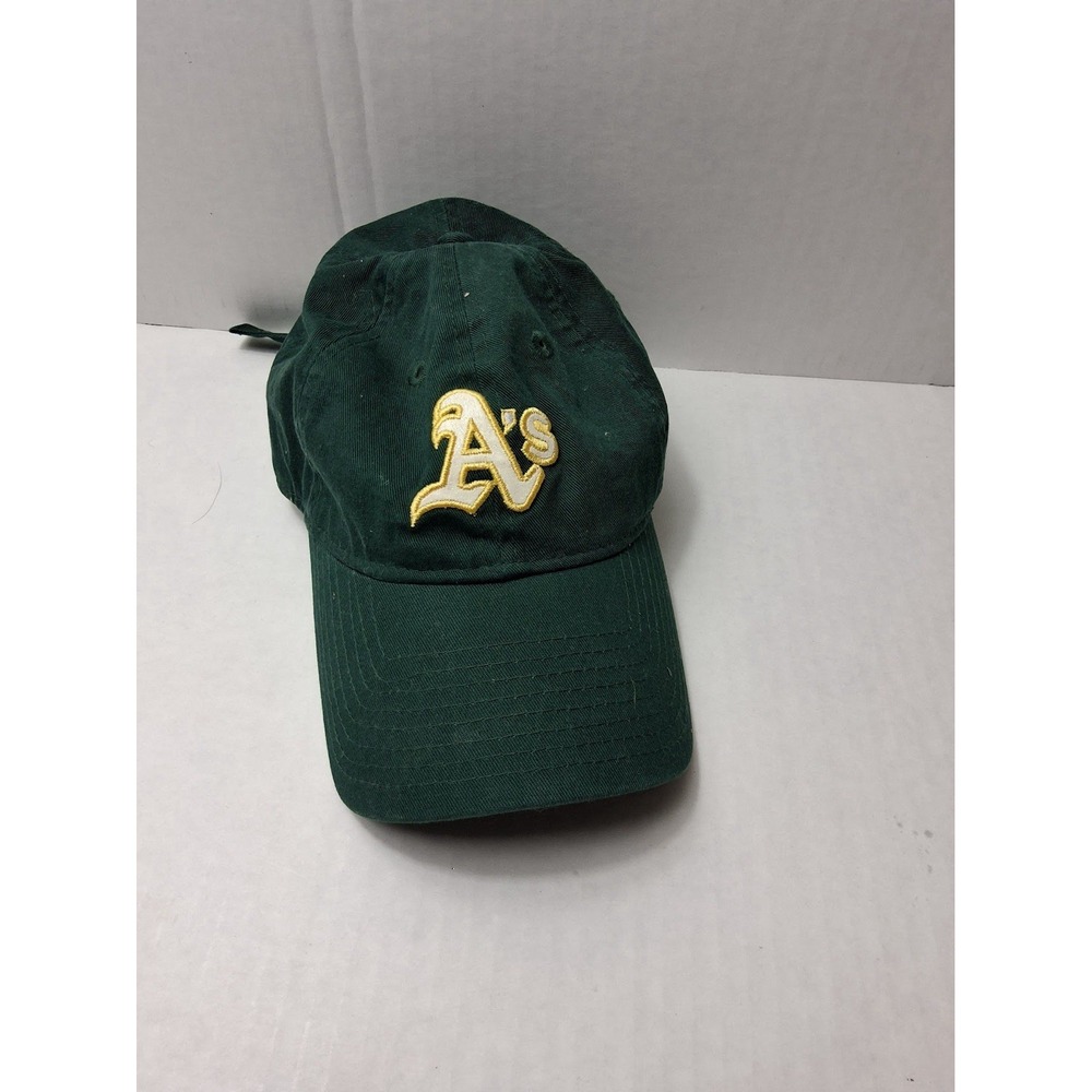 9TWENTY New Era MLB Oakland Athletics green strapback hat cap, women's OS